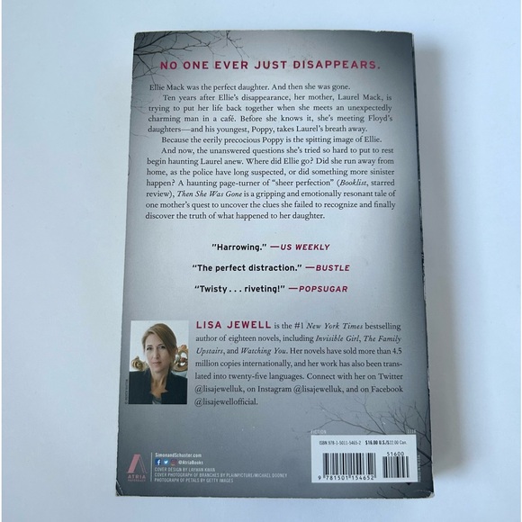 Then She Was Gone by Lisa Jewell 🤍📚 - Picture 3 of 4